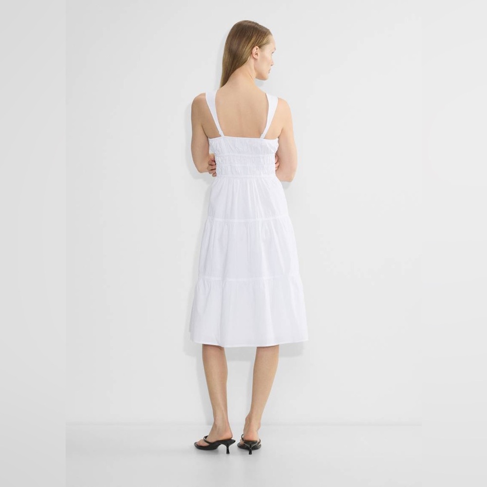 Sunday Best White Martine Midi Dress - Picture 2 of 6